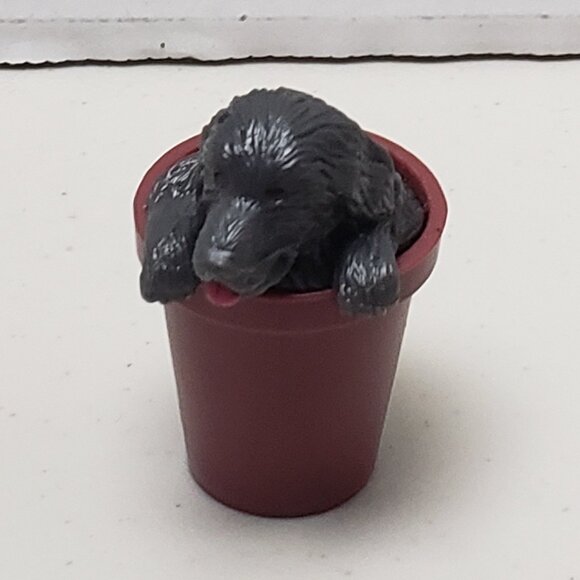 Puppy In My Pocket #40 Volcano the Newfoundland Dog - Picture 1 of 5